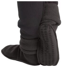 Janska  MocSocks - Double-Bottom, Non-Skid Fleece  Socks Warm and Cozy Booties